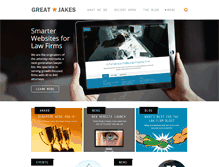 Tablet Screenshot of greatjakes.com